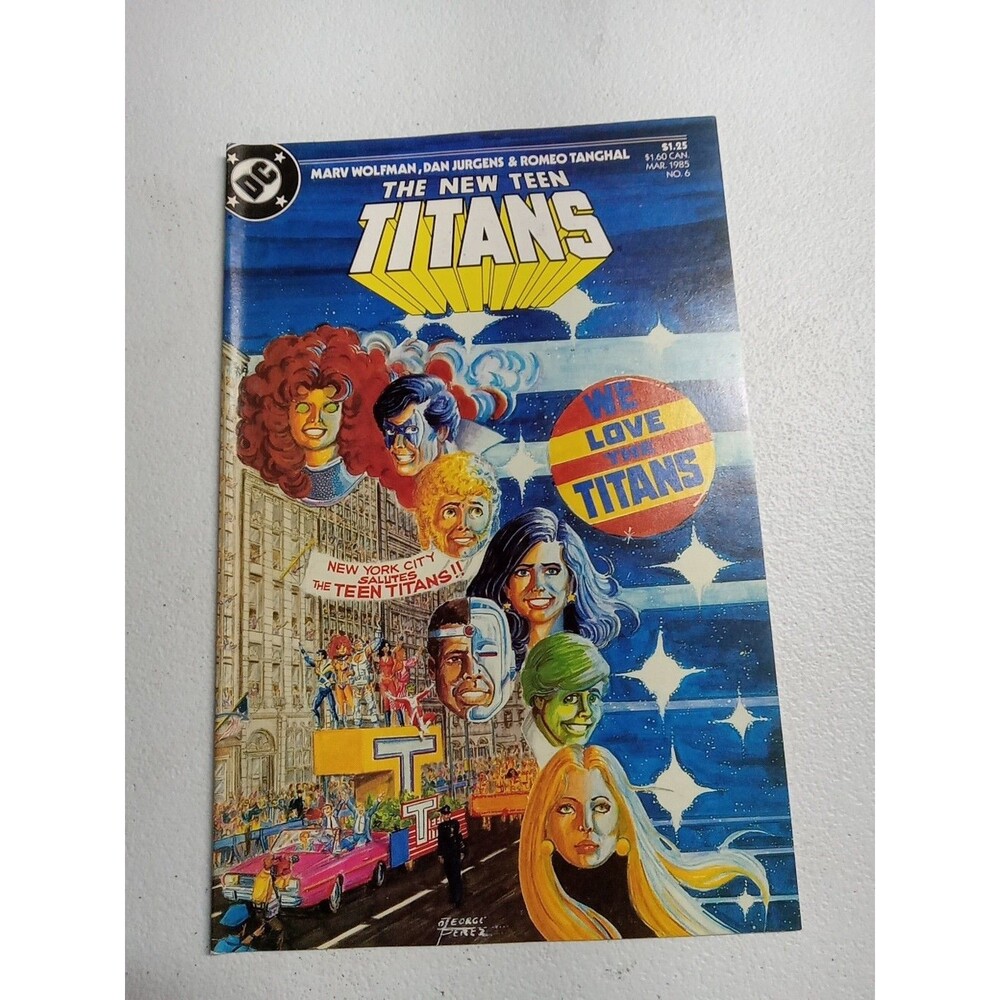 DC Comics The New Teen Titans #6